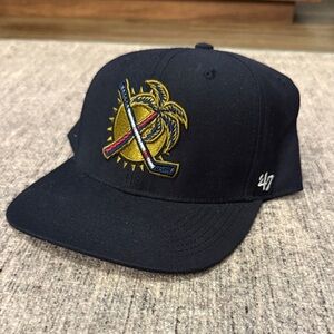 ‘47 Brand Florida Panthers Palm Tree Logo SnapBack Hat